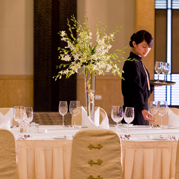 西式宴會(huì)廳攝影