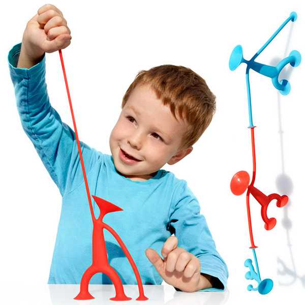 益智兒童硅膠玩具拉扯的小人